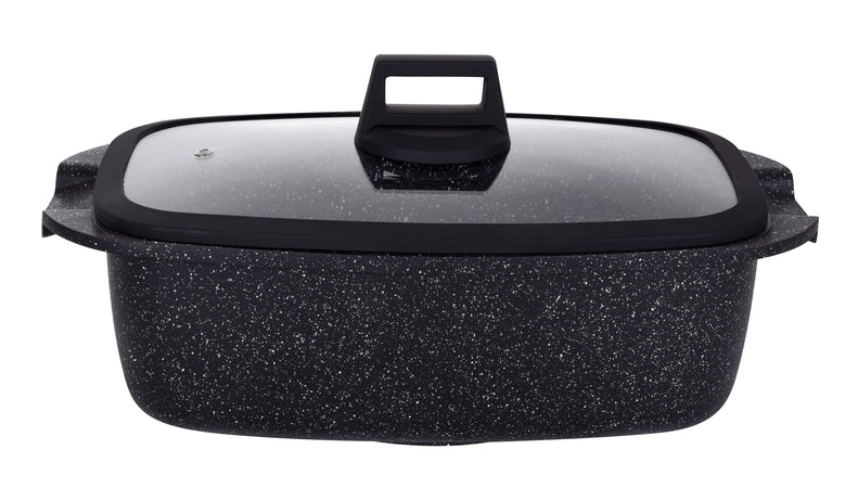 Cocotte Rettangolare 32x20 cm con Coperchio â?" Monolite Cotture Speciali