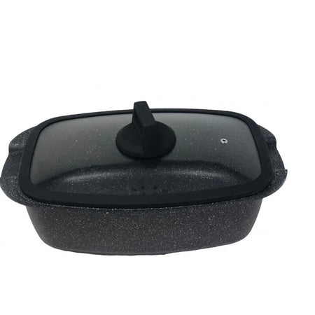 Cocotte Rettangolare 32x20 cm con Coperchio â?" Monolite Cotture Speciali