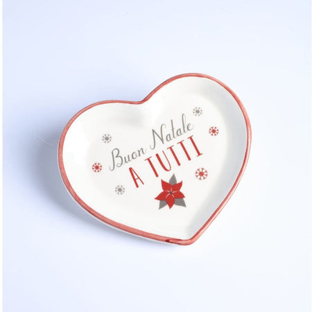 CUORICINO C/SCRITTA â?" BUON NATALE A TUTTI