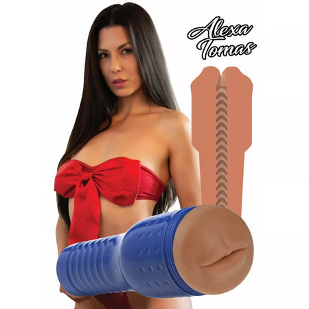 Private Tube Alexa Tomas – Masturbatore Realistico con Texture Interna Dettagliata | 26 cm, Ø 8,5 cm, Real Skin TPR, Design Ergonomico
