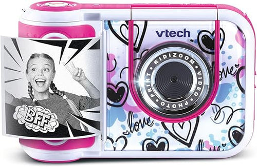 VTech - Macchina Fotografica Kidizoom Printcam Rosa