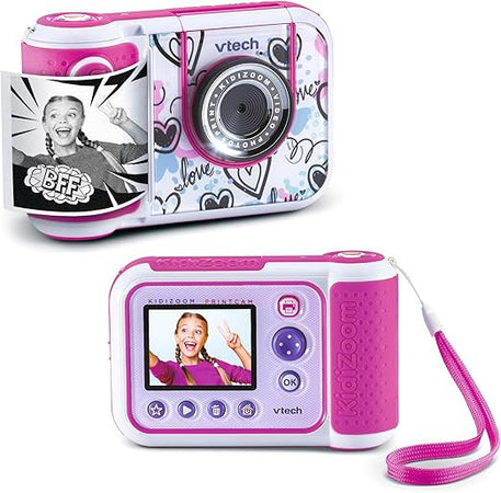 VTech - Macchina Fotografica Kidizoom Printcam Rosa