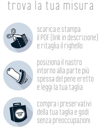 Mister Size - Profilattici 3pz 49