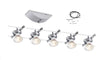 Sistema Cavi tesi METRO per applicazione led illuminazione da soffitto lampade appese 10 mt