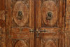 Biscottini Stipo/Libreria in legno con porte antiche realizzata massiccio dimensioni