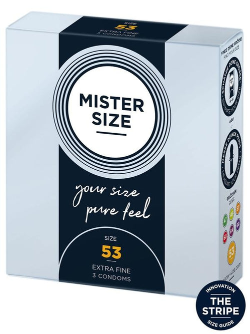 Mister Size - Profilattici 3pz 53