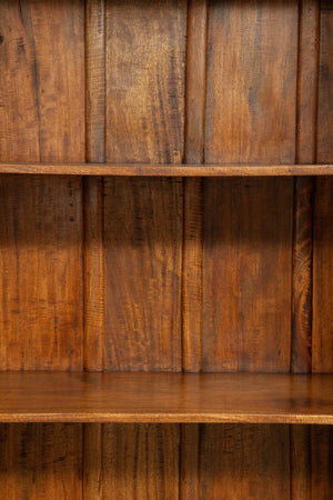 Biscottini Stipo/Libreria in legno con porte antiche realizzata massiccio dimensioni