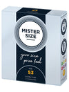 Mister Size - Profilattici 3pz 53