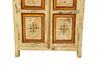 Biscottini Stipo in legno massiccio dipinto a mano Solido stile vintage Offerta Speciale