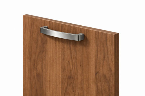 Anta per mobili in Legno nobilitato Compresa di Maniglia spessore 1.8 cm in colore Noce Scuro