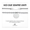 Luca Barra - Bracciale coppia in acciaio