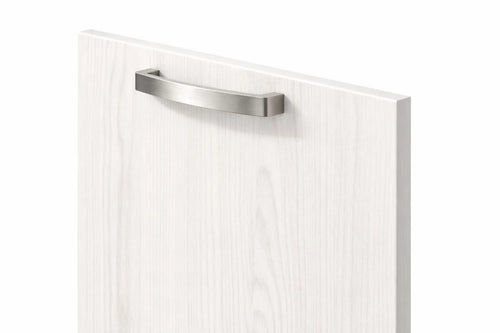 Anta per mobili in Legno nobilitato Compresa di Maniglia spessore 1.8 cm  in colore Larice bianco