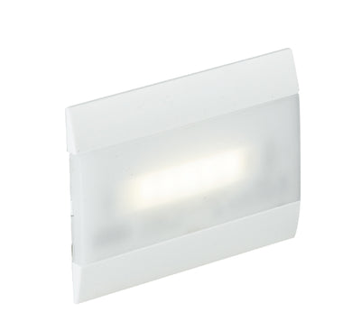 Lampada di emergenza ad incasso HELP batteria Ni Cd cassetta di derivazione 503