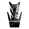 Paraserbatoio Adesivo 3D moto compatibile con BMW G 310 GS Triple Black 2017-23