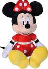 Simba - Disney Peluche Minnie con Abito Rosso 61 cm