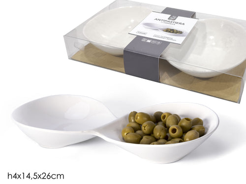 Antipastiera 26x14.5xH4cm