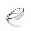 Pandora - Anello Mezzo Sigillo con Smalto Pandora ME