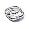 Pandora - Anello Linea Sinuosa Divisibile