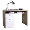 Scrivania Globo con 2 cassetti, postazione porta PC da ufficio e cameretta 110 cm Made in Italy