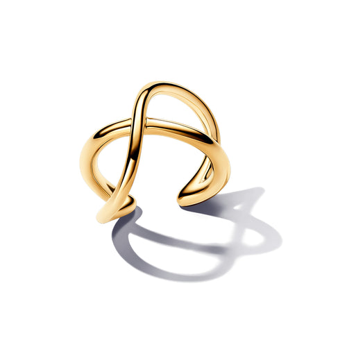 PANDORA  -  Ear Cuff Infinito Linea Sinuosa