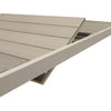 Tavolo allungabile Santorini in alluminio e Polywood dogato per esterno 180/240x100 cm