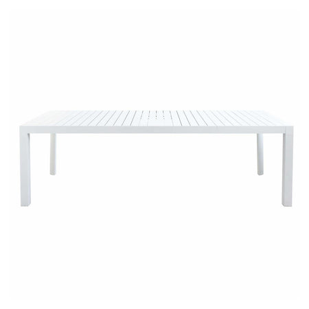 Tavolo allungabile "Sydney" in alluminio telescopico dogato 160-240x100 per giardino e veranda
