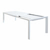 Tavolo allungabile Sydney in alluminio telescopico dogato 160-240x100 per giardino e veranda