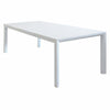 Tavolo allungabile Sydney in alluminio telescopico dogato 160-240x100 per giardino e veranda