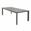 Tavolo allungabile Sydney in alluminio telescopico dogato 160-240x100 per giardino e veranda