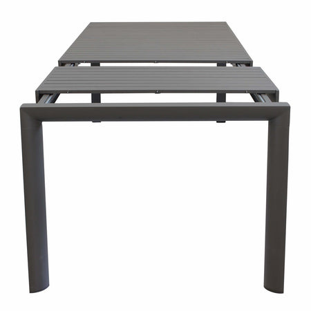 Tavolo allungabile "Sydney" in alluminio telescopico dogato 160-240x100 per giardino e veranda
