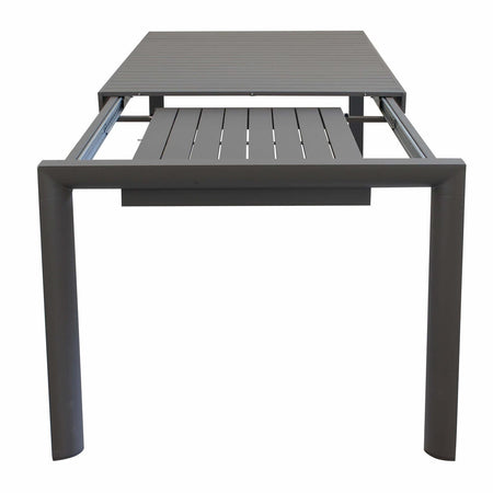Tavolo allungabile "Sydney" in alluminio telescopico dogato 160-240x100 per giardino e veranda