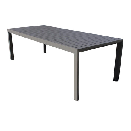 Tavolo allungabile "Sydney" in alluminio telescopico dogato 160-240x100 per giardino e veranda