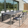Tavolo allungabile Sydney in alluminio telescopico 135/180x70 per esterno