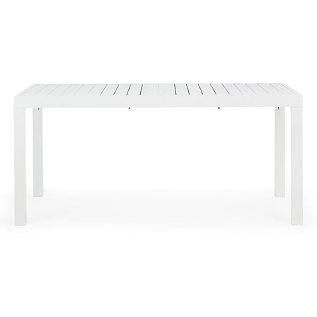 TAVOLO HAWAII IN ALLUMINIO BIANCO ALLUNGABILE 135/270 DA da esterno e giardino DOGATO