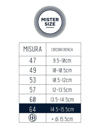 Mister Size - Profilattici 10pz 64