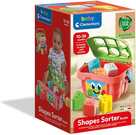 Clementoni - Baby Secchiello Forme e Colori Disney 17106