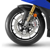 Kit strisce adesive per cerchi ruote 17 compatibili con Suzuki GSXS 1000 GT