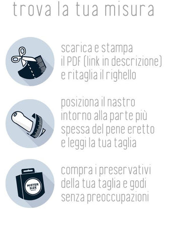 Mister Size - Profilattici 10pz 64