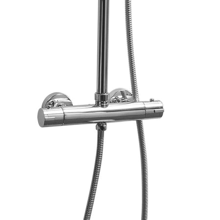 Colonna Doccia Termostatica Rotonda Cromata PIAVE