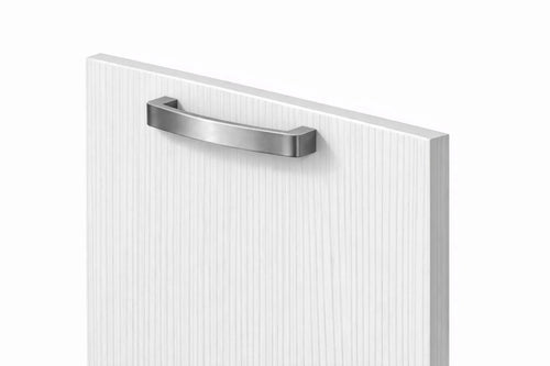 Anta per mobili in Legno nobilitato Compresa di Maniglia spessore 1.8 cm in Colore Bianco Frassino