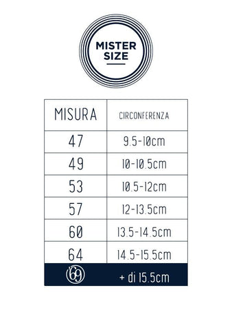 Mister Size - Profilattici 10pz 69