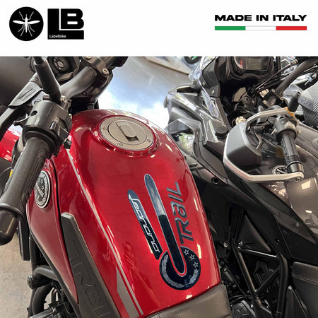 Paraserbatoio 3D protezione serbatoio compatibile con Benelli Leoncino 500 Trail