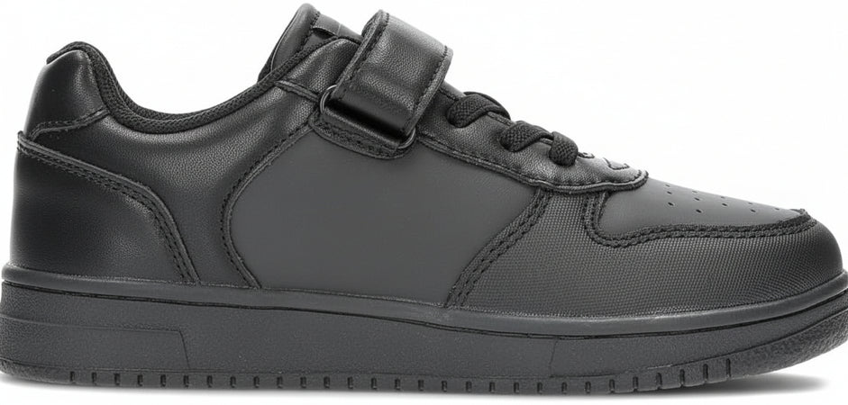 Scarpe da ginnastica bambino nero scuola 28 - 38 Garvalin