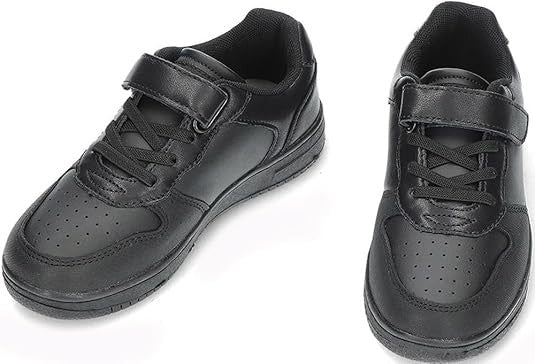 Scarpe da ginnastica bambino nero scuola 28 - 38 Garvalin