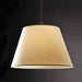 Lampadario classico Illuminando STREET SOFT SP 45 LED sospensione pergamena avorio treccia metallo brunito interni E27