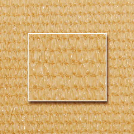 Tenda a vela triangolare Beige, Rete ombreggiante resistente ai raggi uv