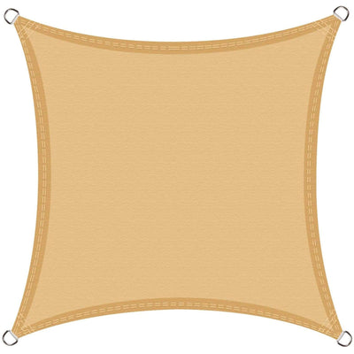 TENDA A VELA OMBREGGIANTE QUADRATA 3,6 X 3,6 RESISTENTE AI RAGGI UV