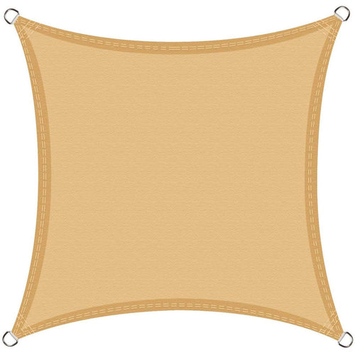 TENDA A VELA OMBREGGIANTE QUADRATA 3,6 X 3,6 RESISTENTE AI RAGGI UV