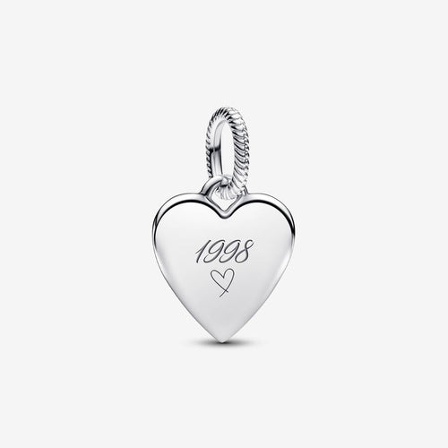 Pandora - Charm Pendente Cuore da incidere