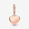 Pandora - Charm Cuore Pendente da incidere